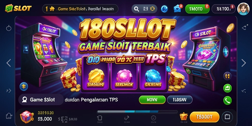 Tampilan gameplay slot pada 180SLOT yang menarik.