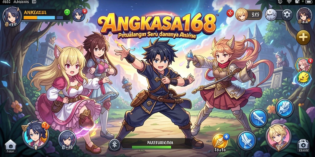 Tampilan gameplay ANGKASA168 yang menarik dan penuh warna.