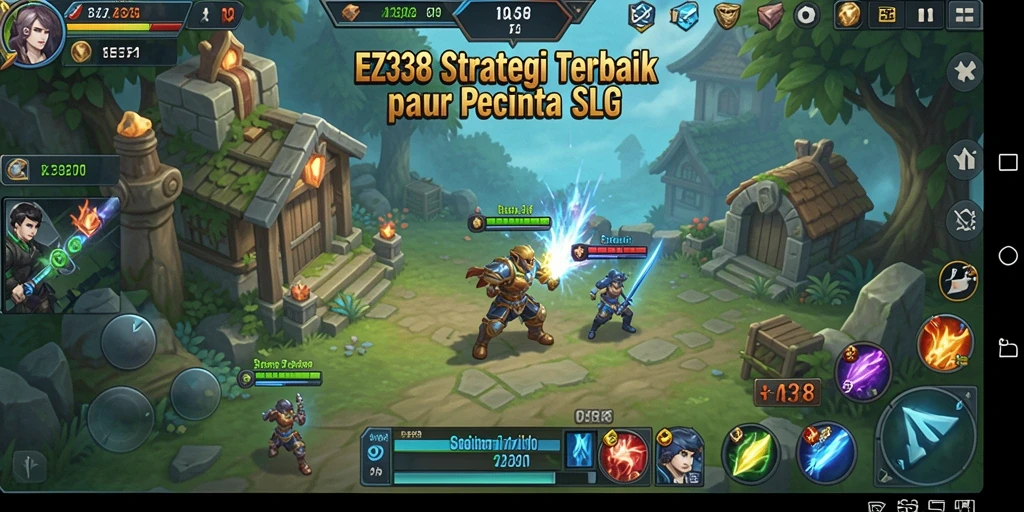 Tampilan gameplay menarik dari EZ338 yang penuh strategi.