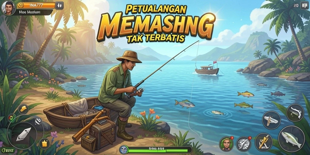 Pengalaman memancing yang menarik dan penuh aksi di INA777.