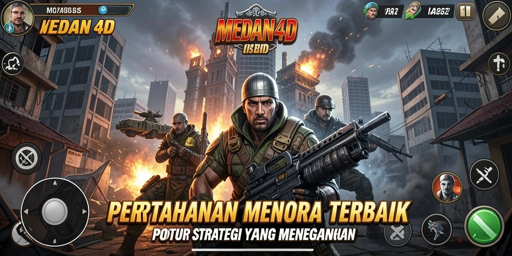 Gameplay menarik MEDAN4D dengan strategi Tower Defense yang mendebarkan.