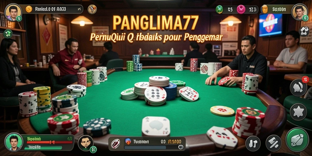 Screenshot gameplay QiuQiu PANGLIMA77 yang menarik.