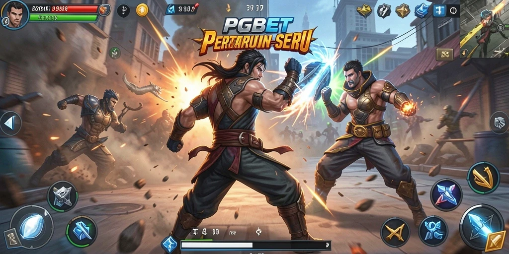 Tampilan gameplay PGBET yang penuh aksi dan seru.