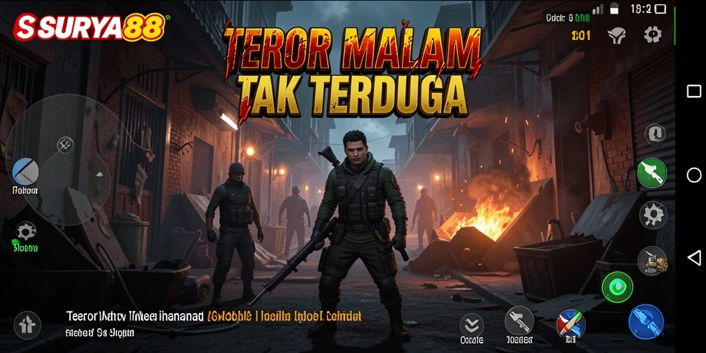 Screenshot gameplay SURYA88 yang menegangkan.