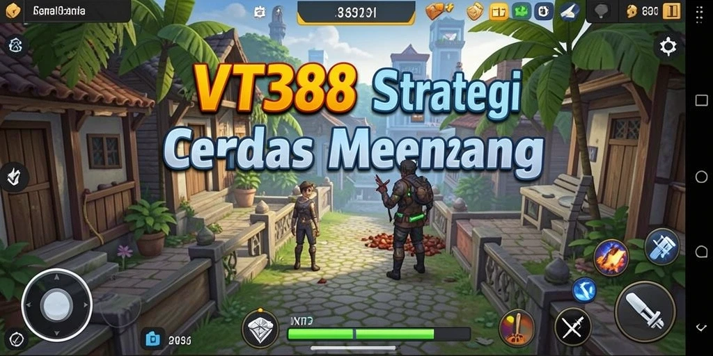 Tangkapan layar utama VT38 yang menunjukkan gameplay SLG yang seru.